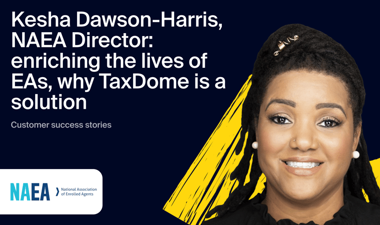 Thought leaders of the industry: interview with Kesha Dawson-Harris, NAEA Director and TaxDome customer