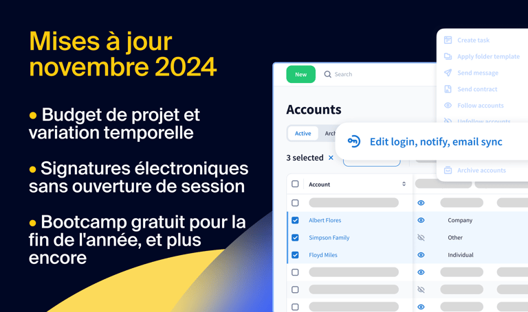 Mises à jour de novembre 2024 