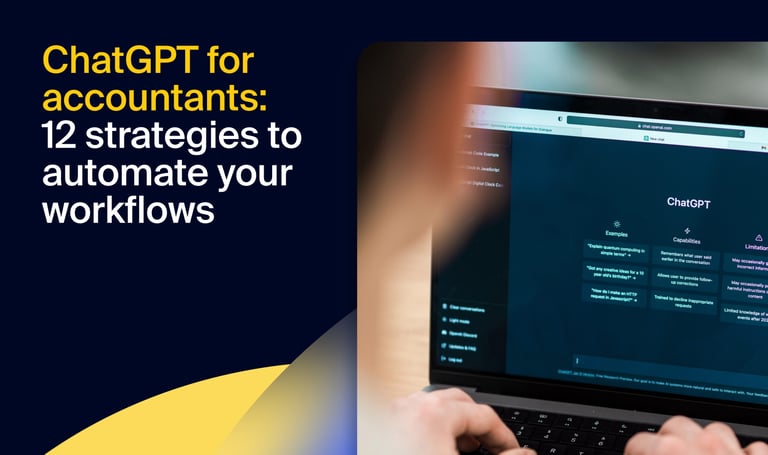 ChatGPT for accountants: 12 strategies to automate your workflows