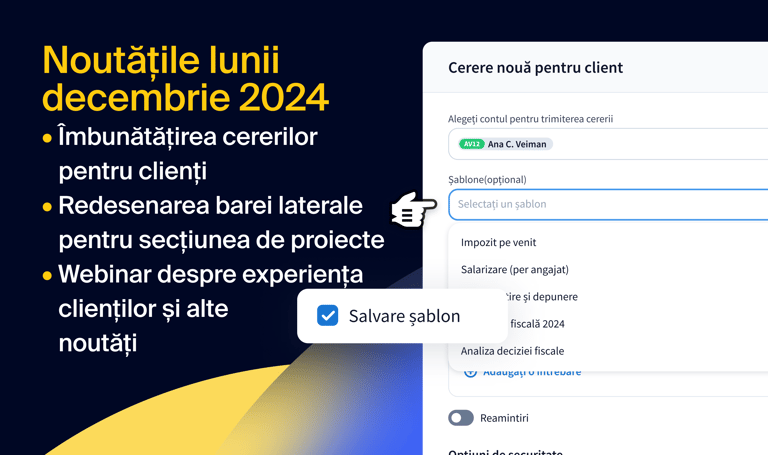 Noutățile lunii decembrie 2024