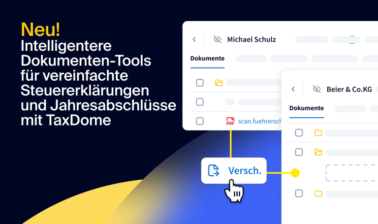 Nutzen Sie jede Minute bei der Erstellung von Steuererklärungen optimal mit intelligenteren Dokumenten-Tools