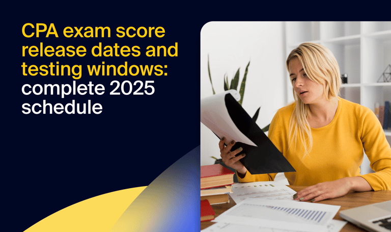 CPA exam score release dates and testing windows: complete 2025 schedule
