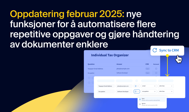 Oppdatering februar 2025