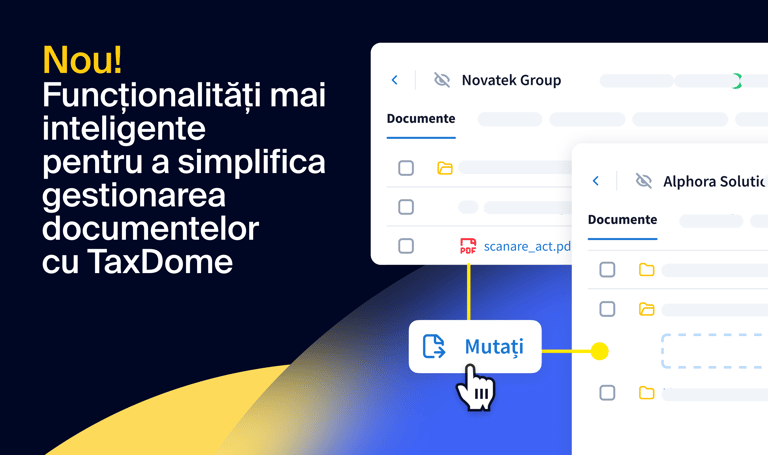 Valorificați fiecare minut cu funcționalități inteligente pentru documente, simplificând gestionarea proceselor