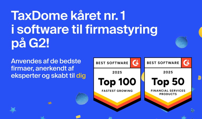 TaxDome kåret nr. 1 i software til håndtering af skattearbejde på G2!