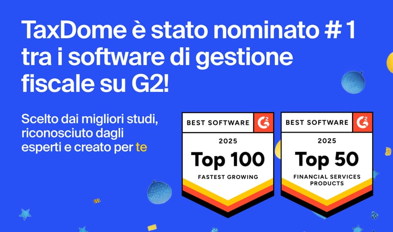 TaxDome è stato nominato # 1 tra i software di gestione fiscale su G2!