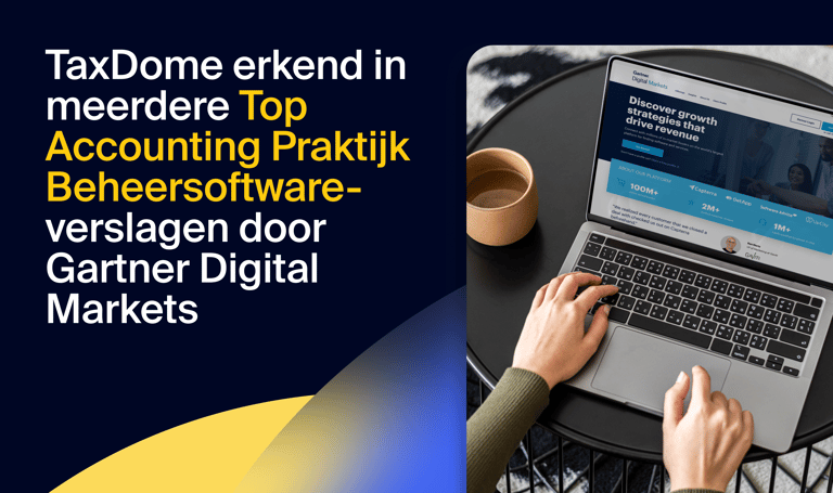 TaxDome erkend in meerdere Top Accounting Praktijk Beheersoftware verslagen door Gartner Digital Markets