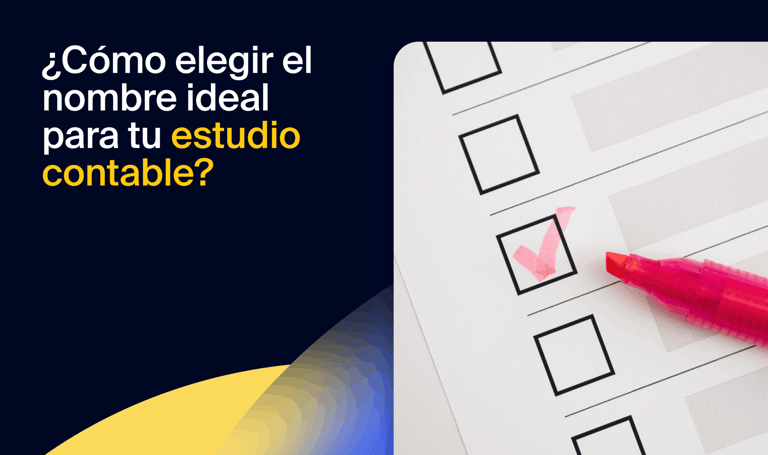 Nombres para estudios contables: cómo elegir el ideal para destacar