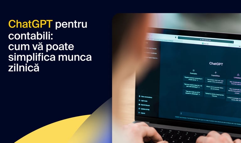 ChatGPT pentru contabili: cum poate inteligența artificială să vă simplifice munca zilnică