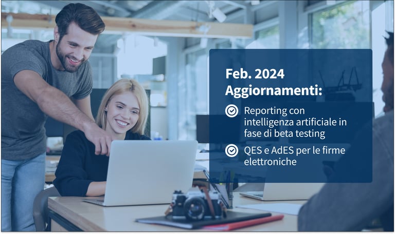 Aggiornamento febbraio 2024