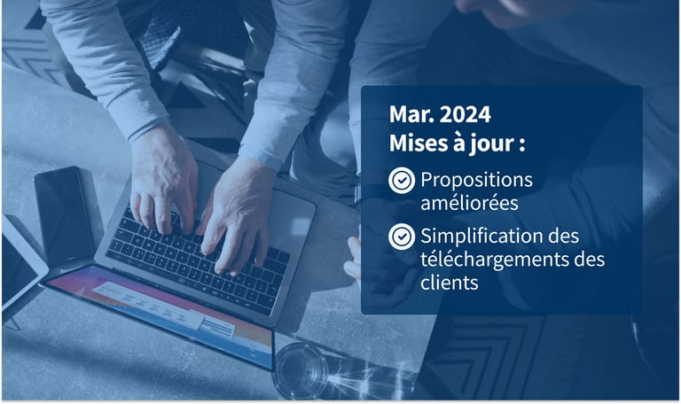 Mise à jour mars 2024