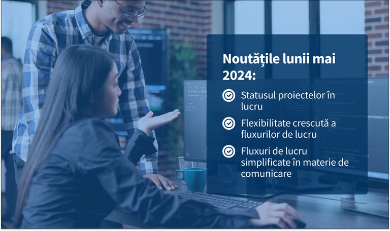 Noutățile lunii mai 2024