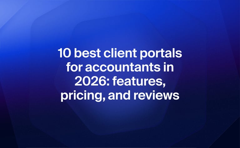 10 best client portals for accountants in 2026: features, pricing, and reviews