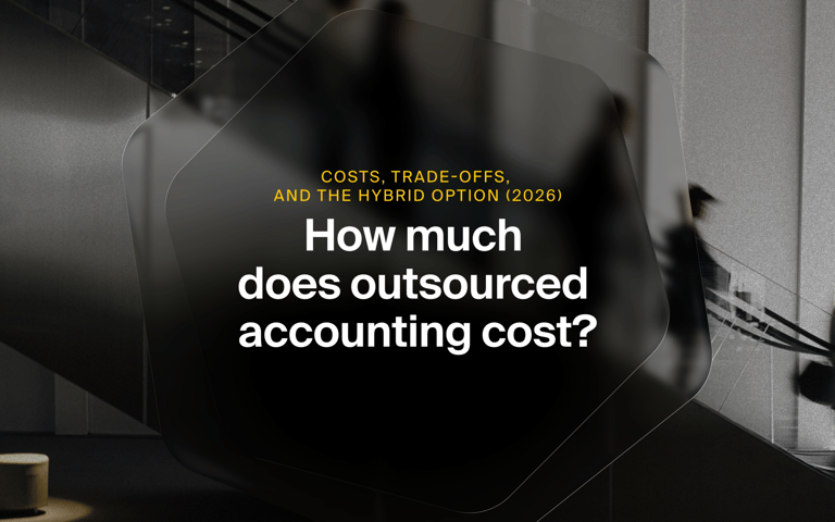 How much does it cost to outsource accounting? 2026 outsourced accounting pricing