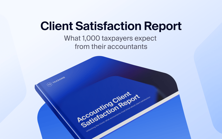 Client Satisfaction Report statistics: what taxpayers expect from their accountants