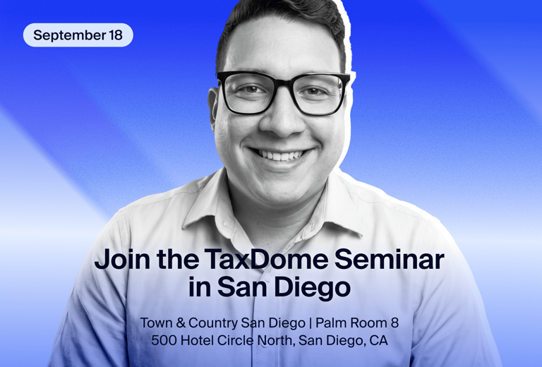 TaxDome San Diego Seminar