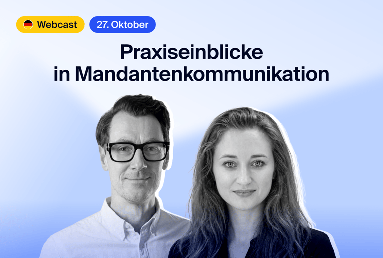 Webcast: Vom Konzern-Steuerchef zur digitalen Kanzlei