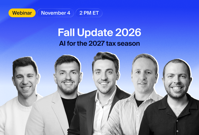 Fall Update 2026: AI for the 2027 tax season