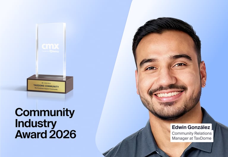 TaxDome wins two honors at the 2026 CMX Community Industry Awards