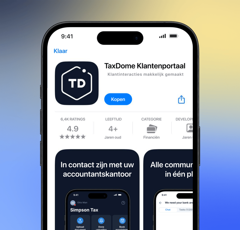 TaxDome klantenportaal