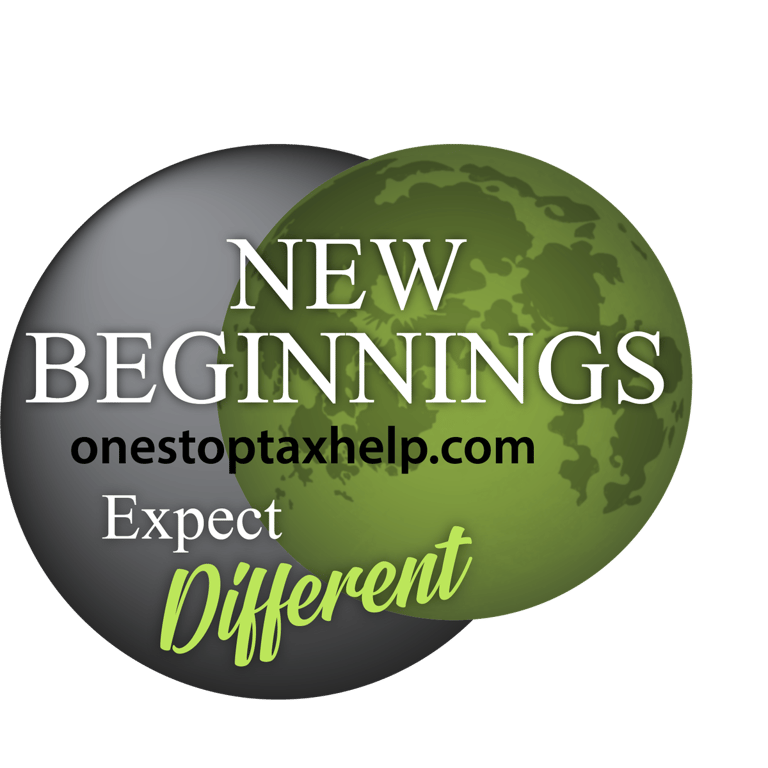 New Beginnings One Stop Tax Relief and Preparation