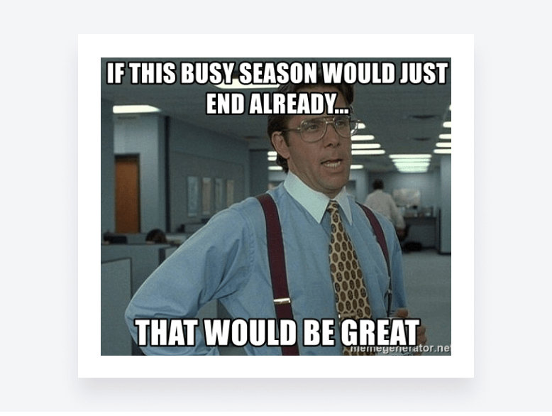 A humorous accounting meme.