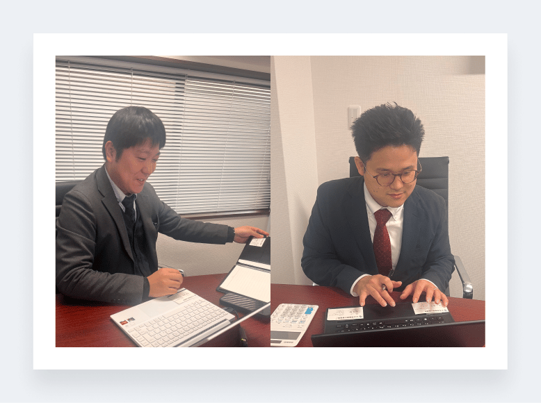 松原勇太さんと池上純平さん