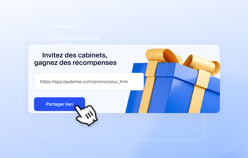 Invitez des cabinets, gagnez des récompenses