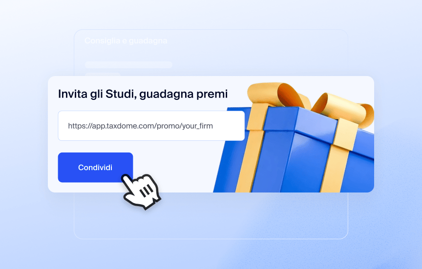 Invita aziende, guadagna premi