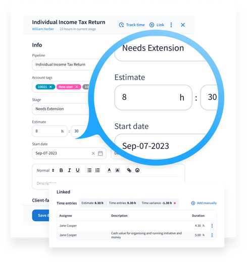 Aseta aika-arviot ja vertaa niitä todellisiin tunteihin