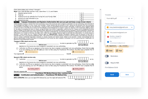 Molteplici firmatari
