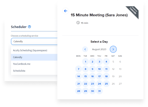 Integroi parhaat ajanvarausvälineet