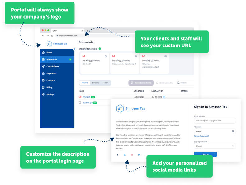 Website e branding personalizados
