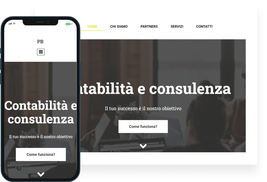 Costruttore di siti web e modelli